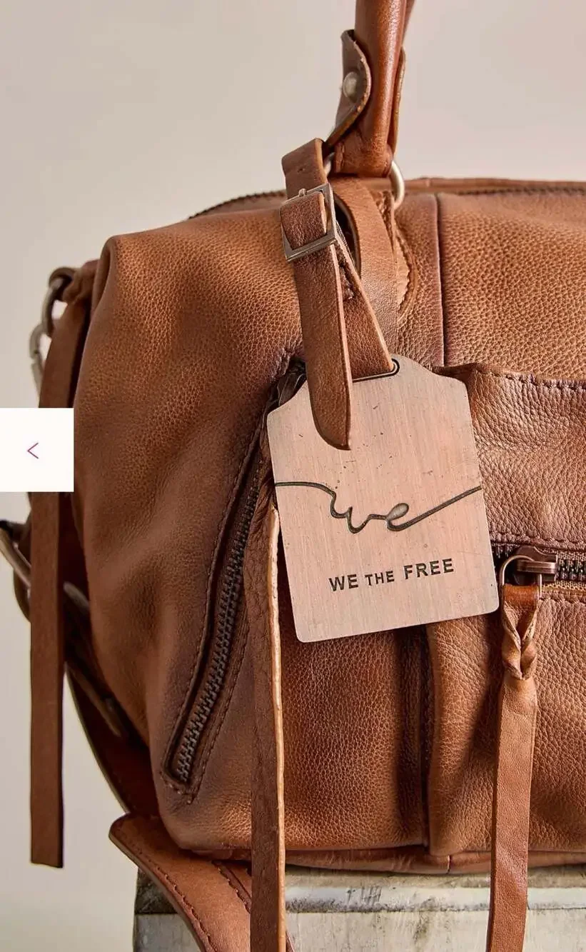We The Free Baby Emerson Tote Bag in Saddle Leather NWT